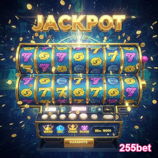 Imagem de caça-níqueis no 255bet, destaque para a diversão dos jogos de slots online